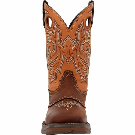Durango Rebel by Saddle Up Western Boot, BROWN/TAN, 2E, Size 8 DB4442